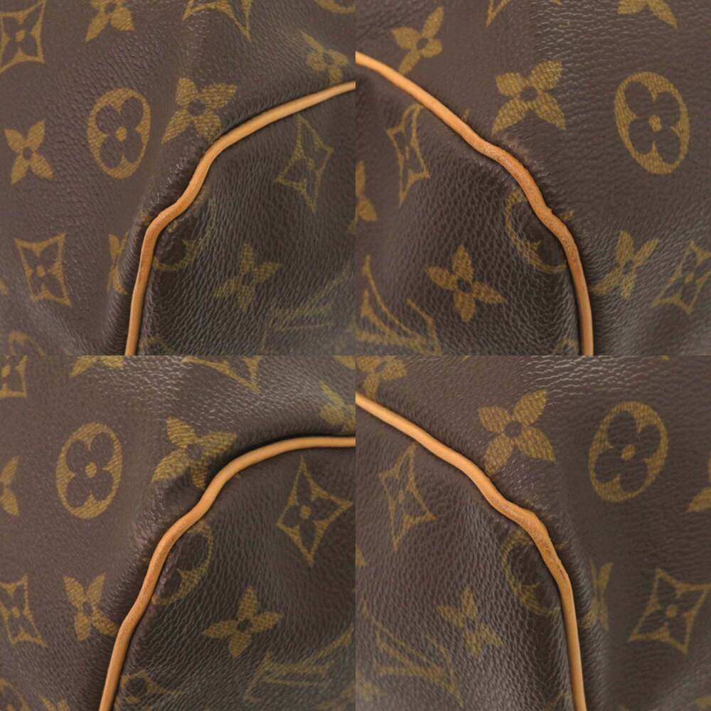 LOUIS VUITTON Authentic Brown Monogram Keepall 60 Boston Bag - Picture 4 of 10